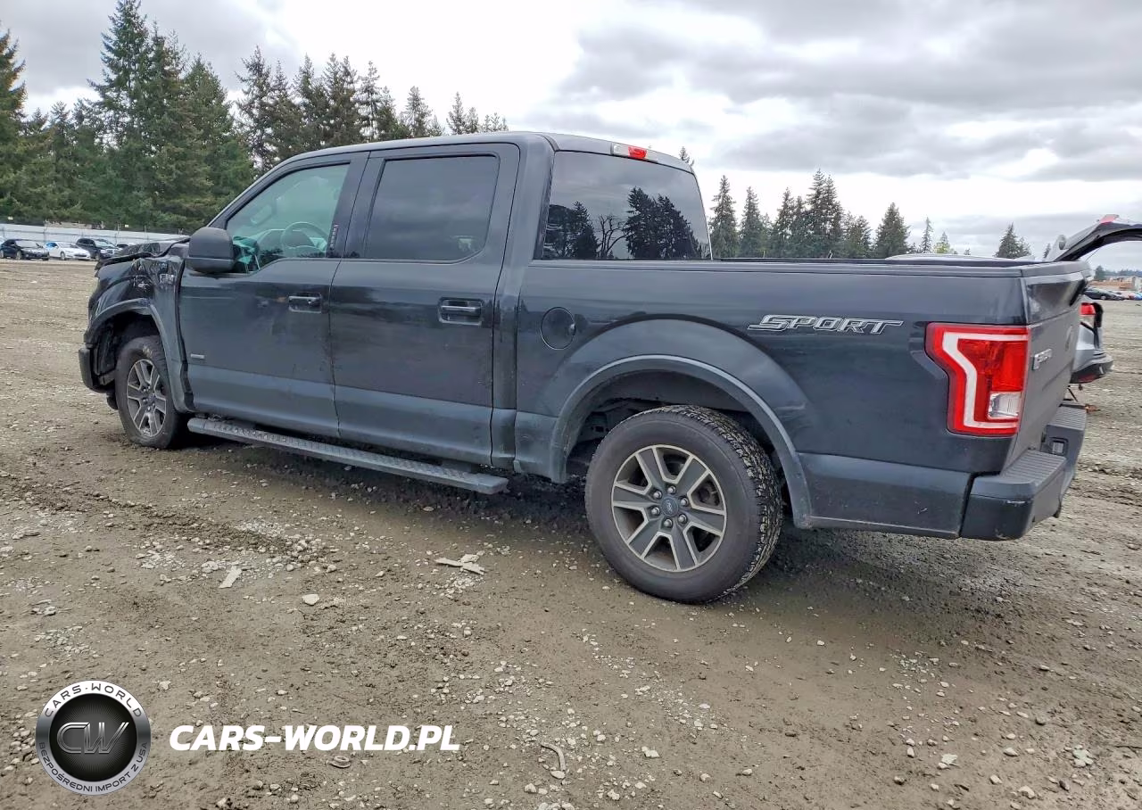 2015 Ford F150 Supercrew VIN:1FTEW1CP8FKD59712 - 2