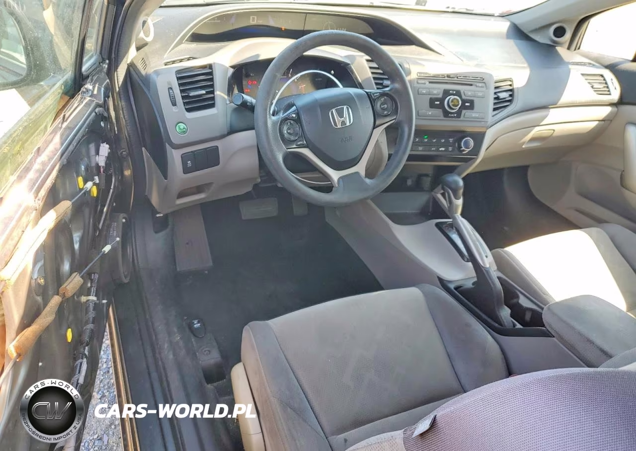2012 Honda Civic Lx VIN:2HGFG3B52CH566565 - 8
