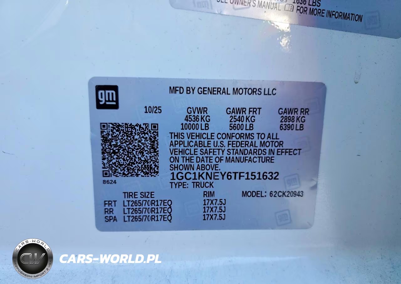 2026 Chevrolet Silverado K2500 Heavy Duty Lt VIN:1GC1KNEY6TF151632 - 12