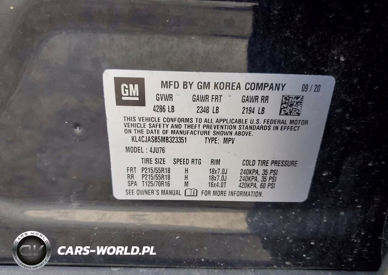 2021 Buick Encore Preferred VIN:KL4CJASB5MB323351 - 13
