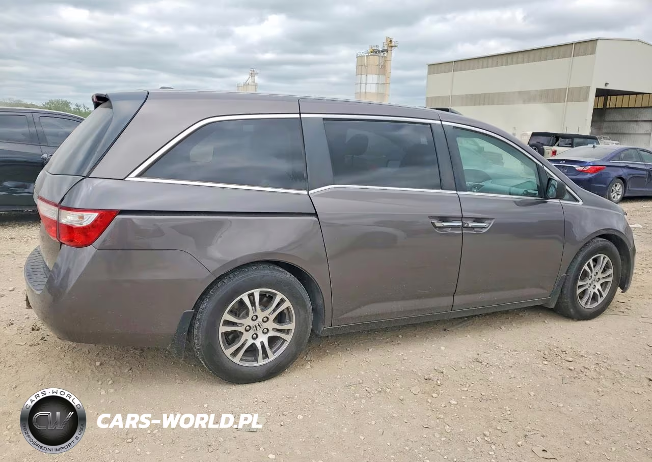2011 Honda Odyssey Exl VIN:5FNRL5H64BB071999 - 3