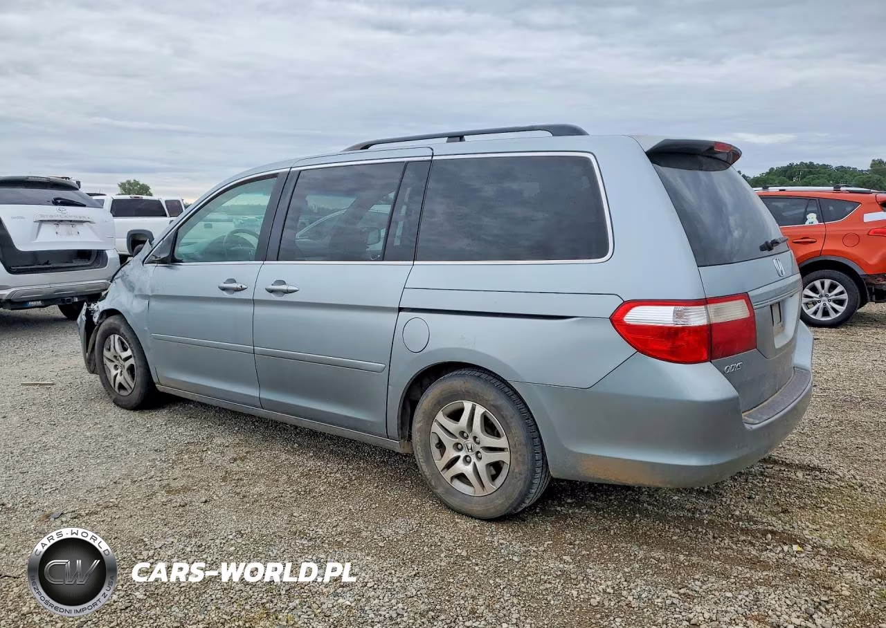 2006 Honda Odyssey Exl VIN:5FNRL38796B079602 - 2