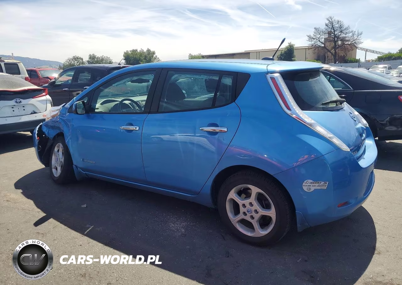 2014 Nissan Leaf Sv VIN:1N4AZ0CP4EC334305 - 2