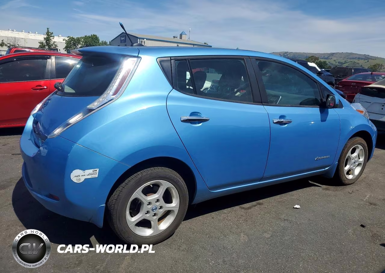 2014 Nissan Leaf Sv VIN:1N4AZ0CP4EC334305 - 3