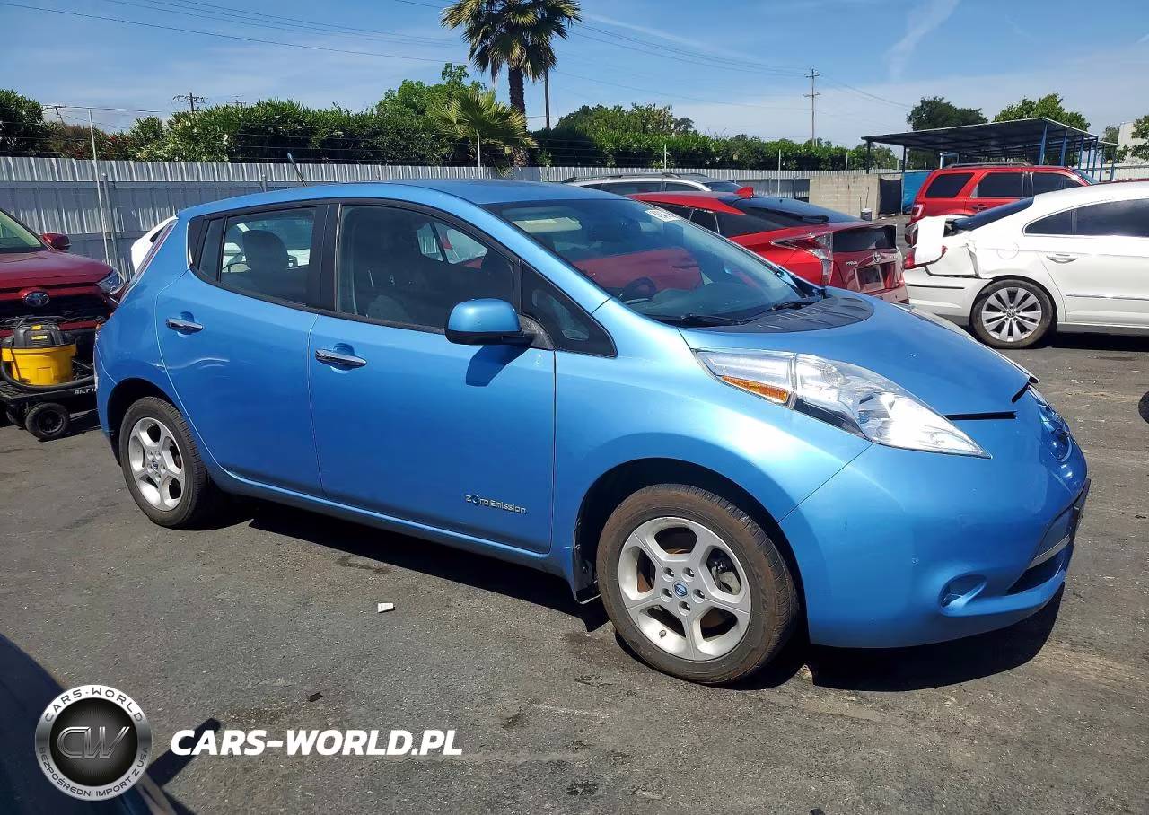 2014 Nissan Leaf Sv VIN:1N4AZ0CP4EC334305 - 4