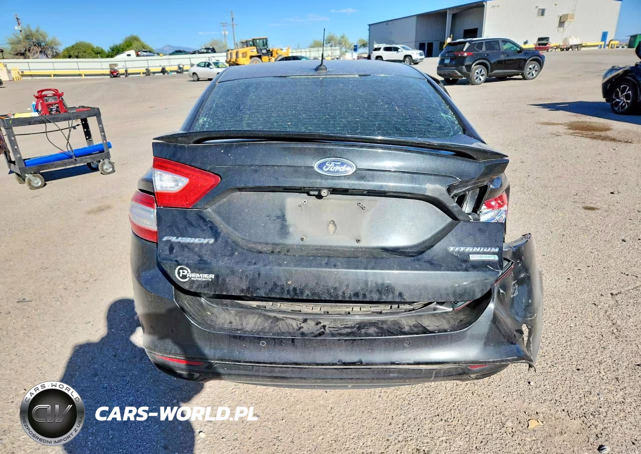 2015 Ford Fusion Titanium VIN:3FA6P0K90FR297710 - 6