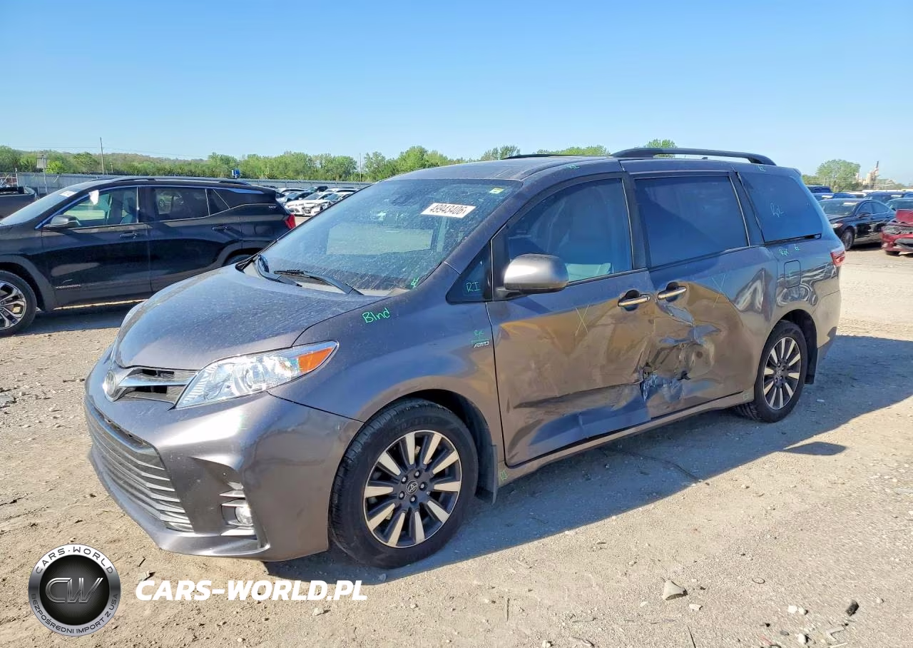 2019 Toyota Sienna Xle Premium 7-Passenger