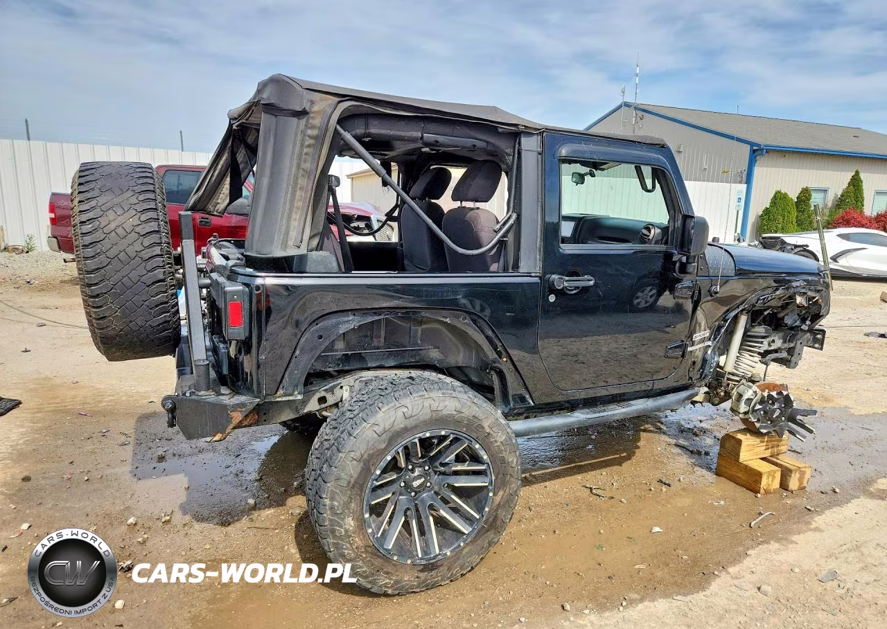 2013 Jeep Wrangler Sport VIN:1C4AJWAG1DL542373 - 3