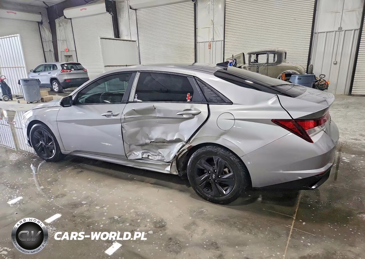 2021 Hyundai Elantra Sel VIN:5NPLM4AG2MH009294 - 2