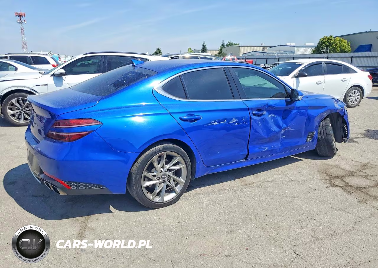 2022 Genesis G70 2.0T VIN:KMTG34TA2NU094577 - 3