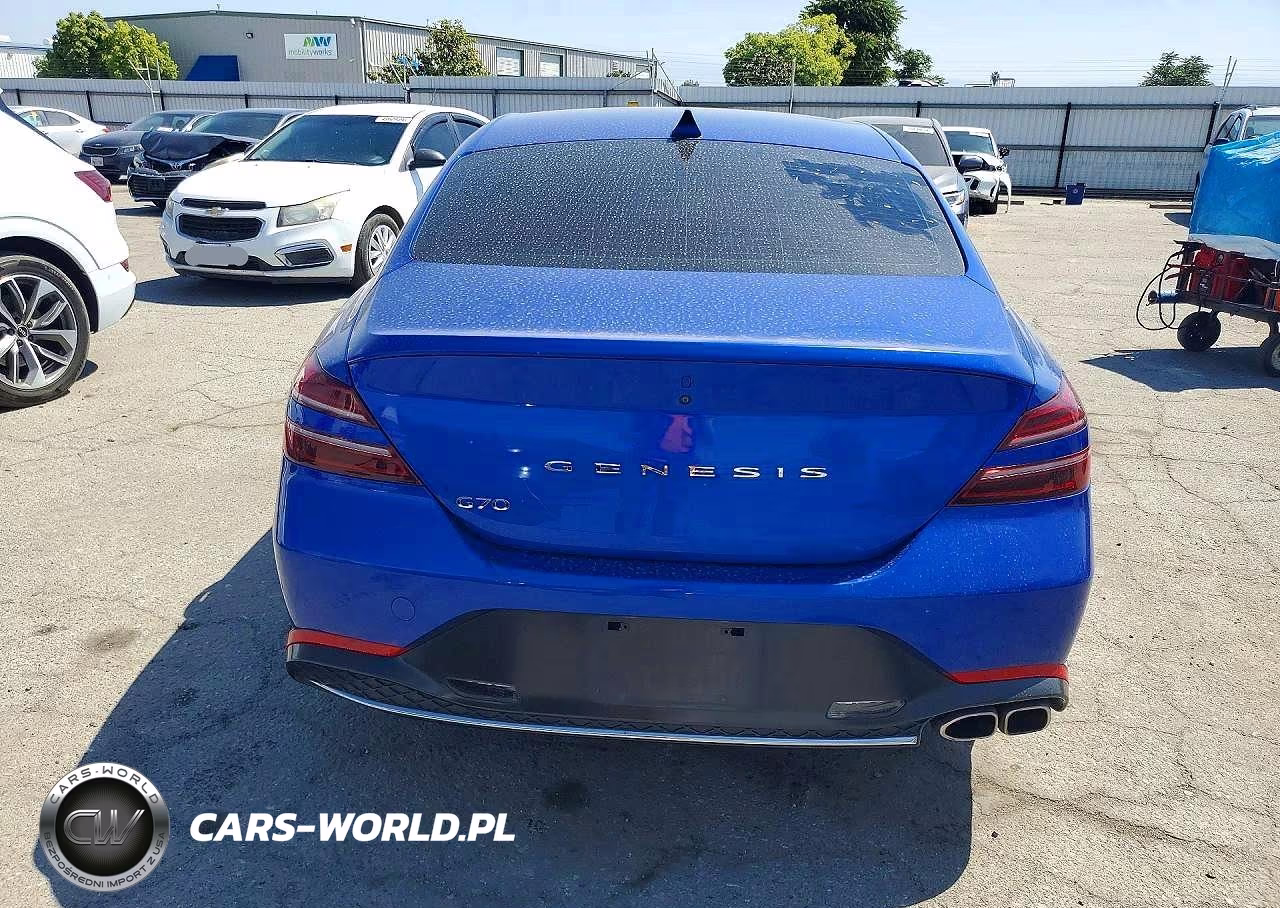2022 Genesis G70 2.0T VIN:KMTG34TA2NU094577 - 6