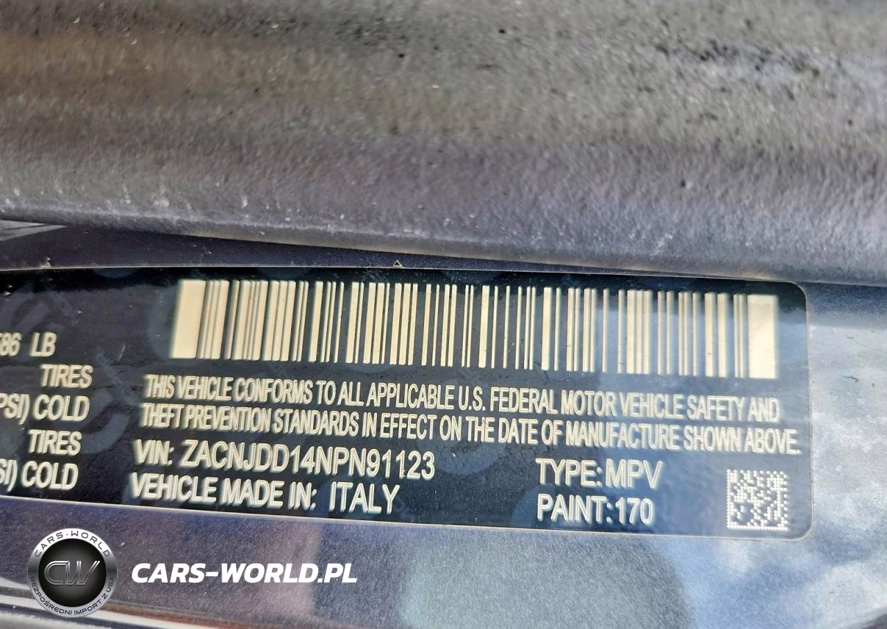 2022 Jeep Renegade Limited VIN:ZACNJDD14NPN91123 - 12