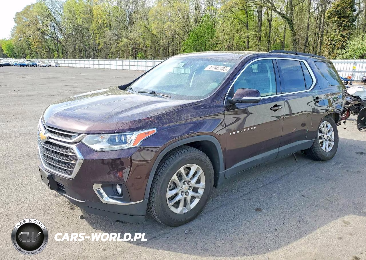 2021 Chevrolet Traverse Lt VIN:1GNERHKW7MJ158614 - 1