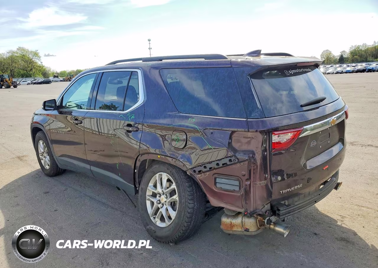 2021 Chevrolet Traverse Lt VIN:1GNERHKW7MJ158614 - 2