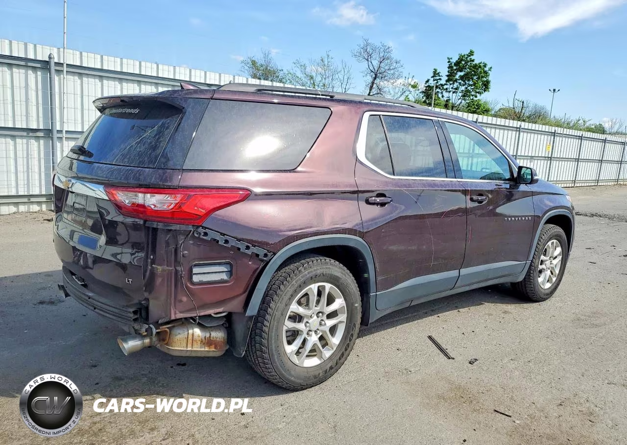 2021 Chevrolet Traverse Lt VIN:1GNERHKW7MJ158614 - 3