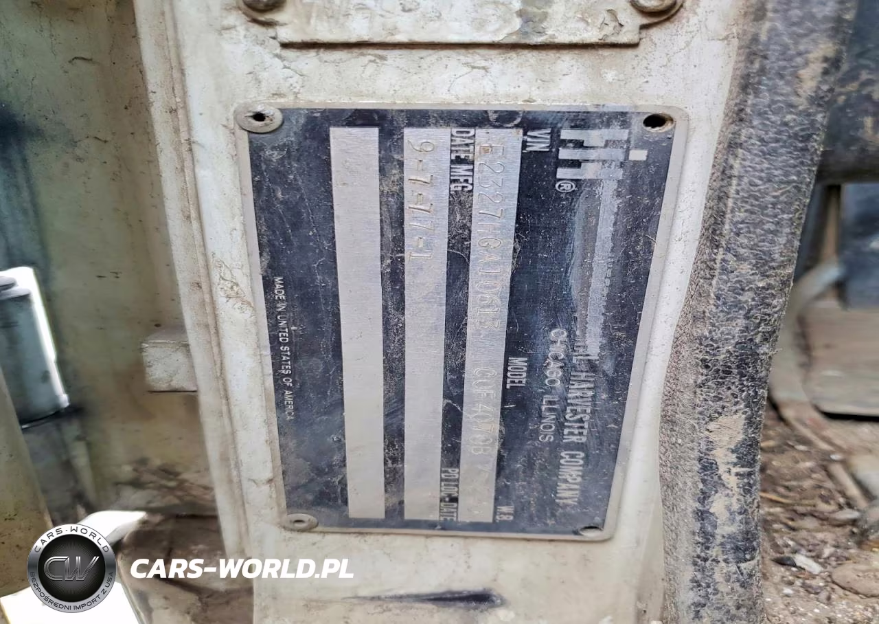 1977 International Semi Truck VIN:E2327HGA10613 - 10