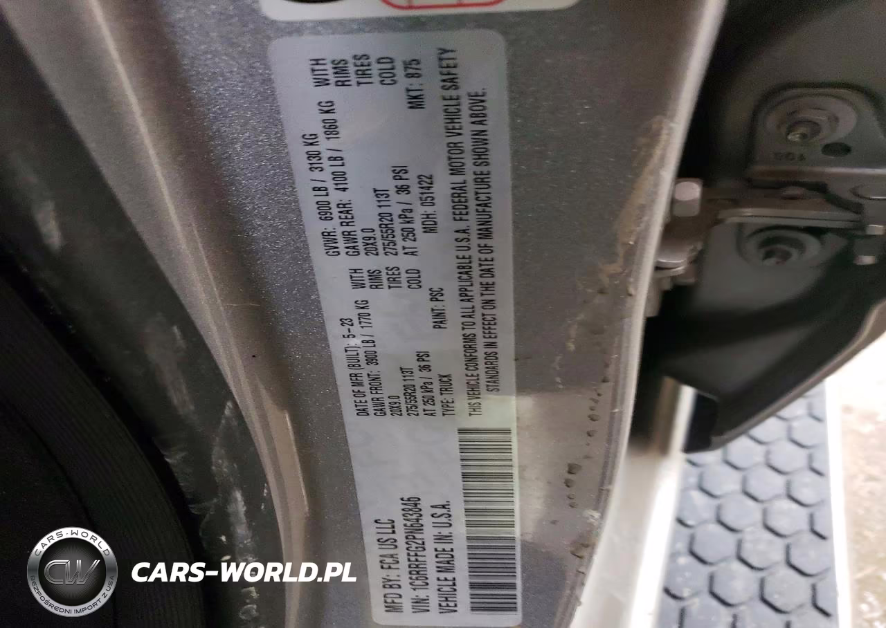 2023 Ram 1500 Big Horn VIN:1C6RRFFG2PN643846 - 13