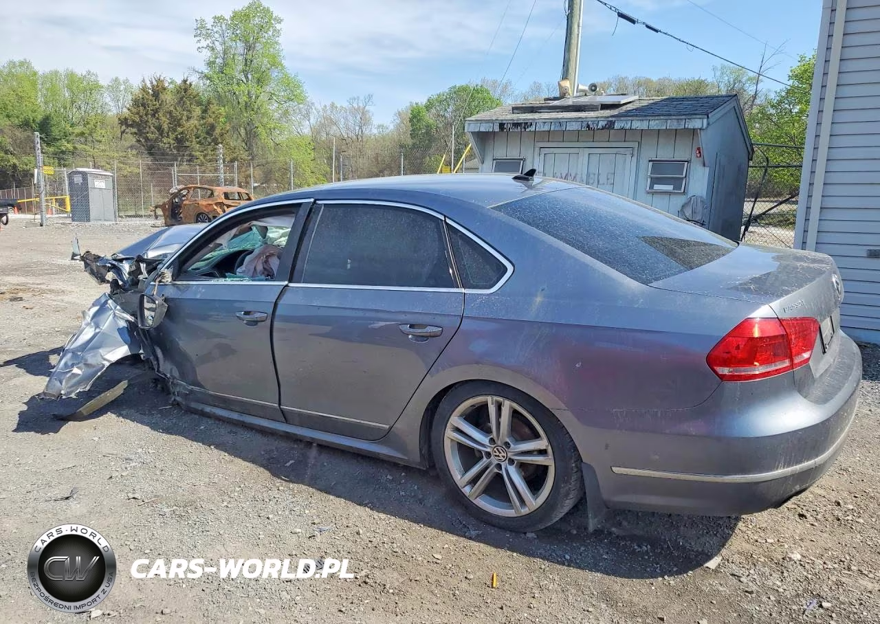 2015 Volkswagen Passat Se VIN:1VWBT7A39FC072725 - 2