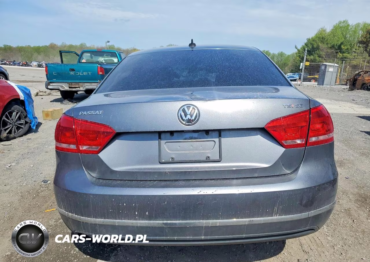 2015 Volkswagen Passat Se VIN:1VWBT7A39FC072725 - 6