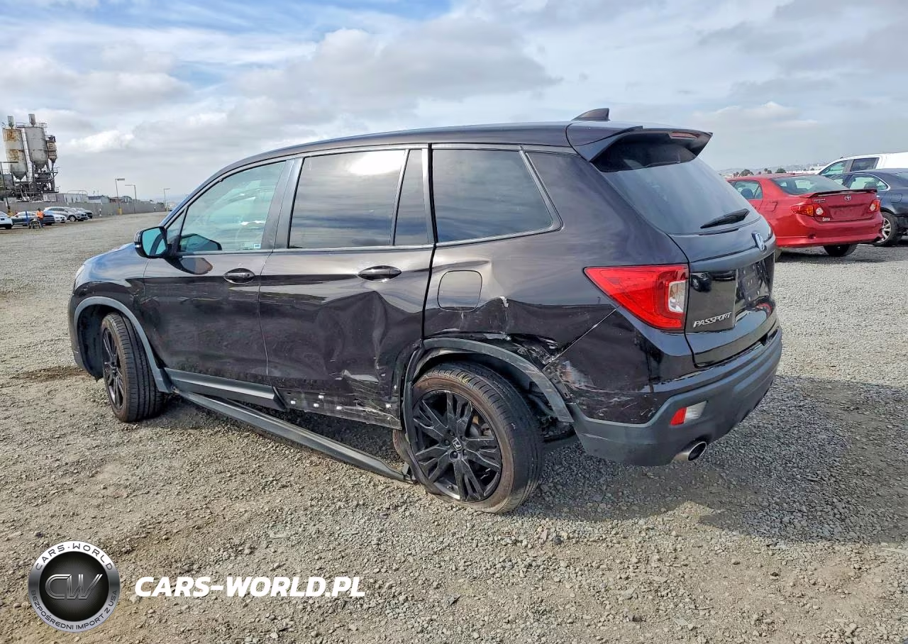 2021 Honda Passport Sport VIN:5FNYF7H29MB009528 - 2