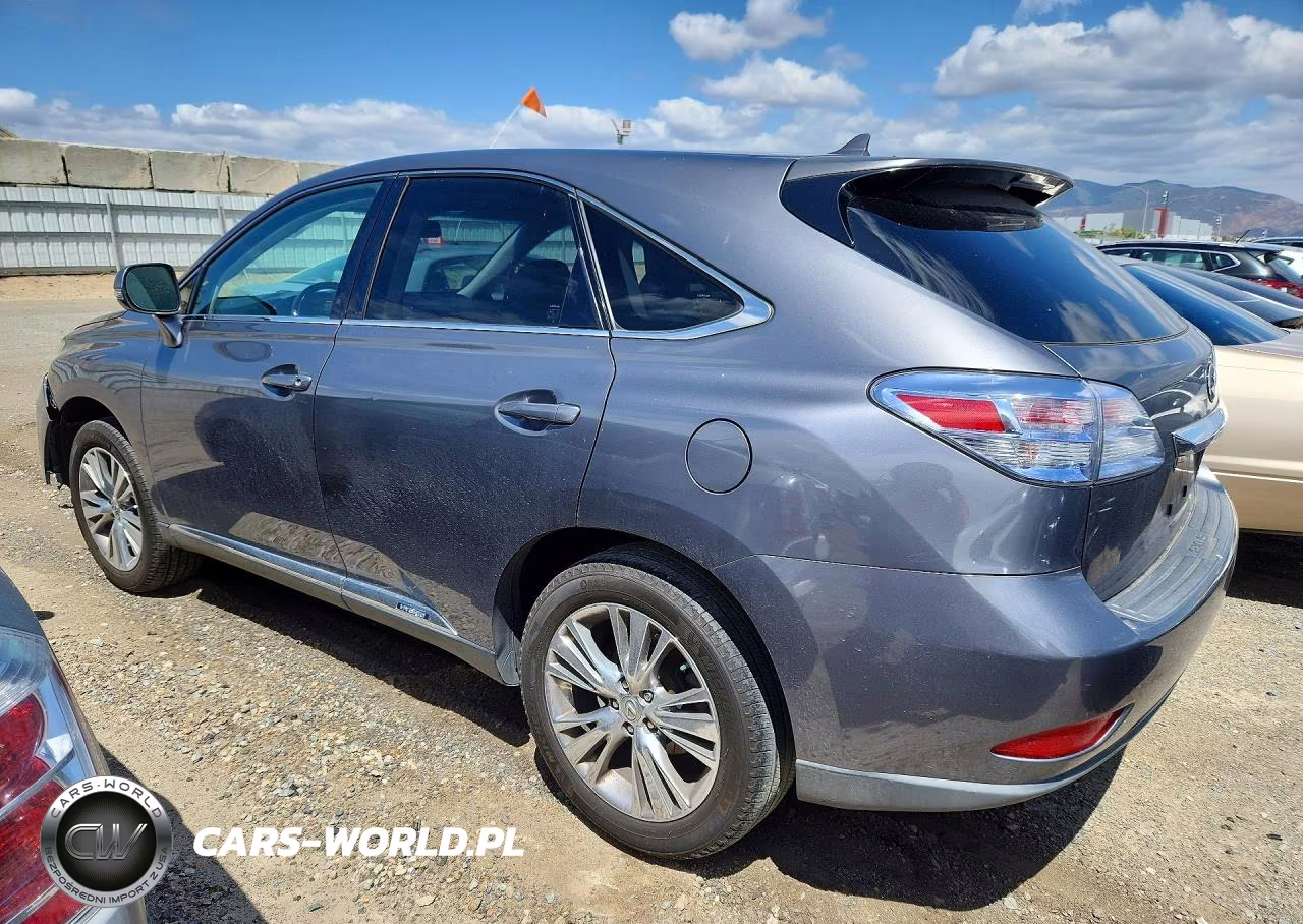 2012 Lexus Rx 450H Base VIN:JTJZB1BA4C2407807 - 2