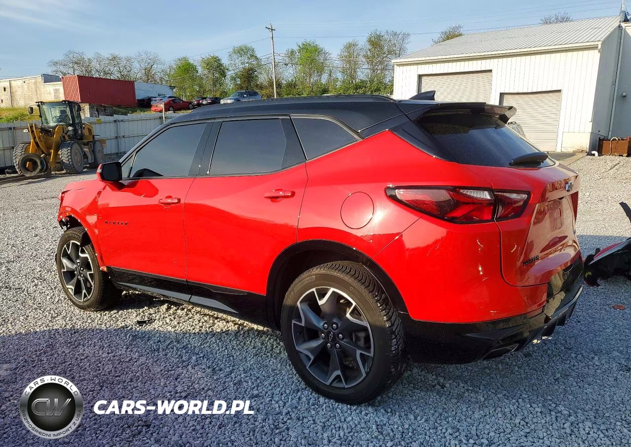 2022 Chevrolet Blazer Rs VIN:3GNKBERS9NS185631 - 2