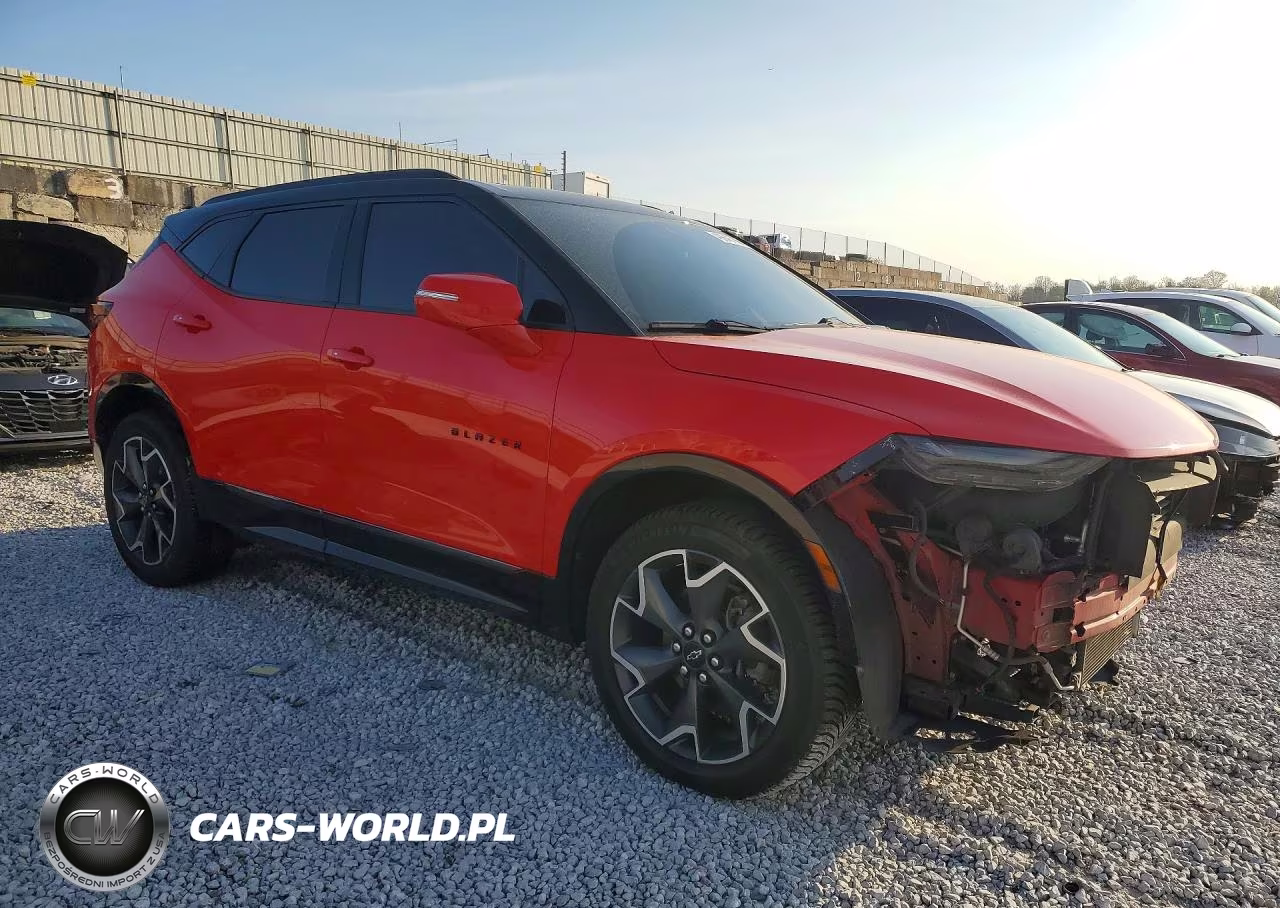 2022 Chevrolet Blazer Rs VIN:3GNKBERS9NS185631 - 4