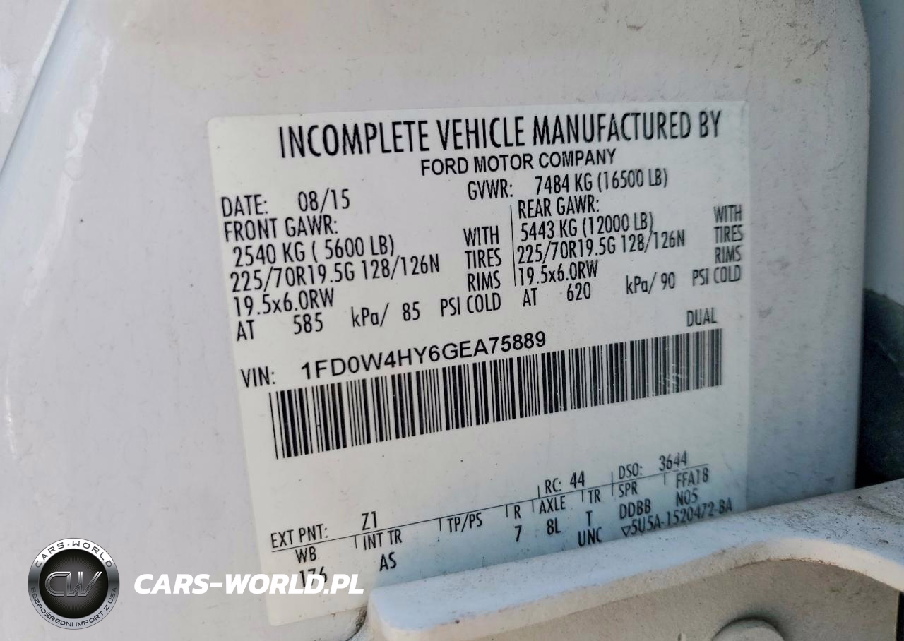 2016 Ford F450 Utility - Service Truck VIN:1FD0W4HY6GEA75889 - 13