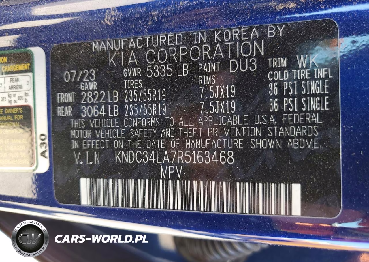 2024 Kia Ev6 Wind VIN:KNDC34LA7R5163468 - 13