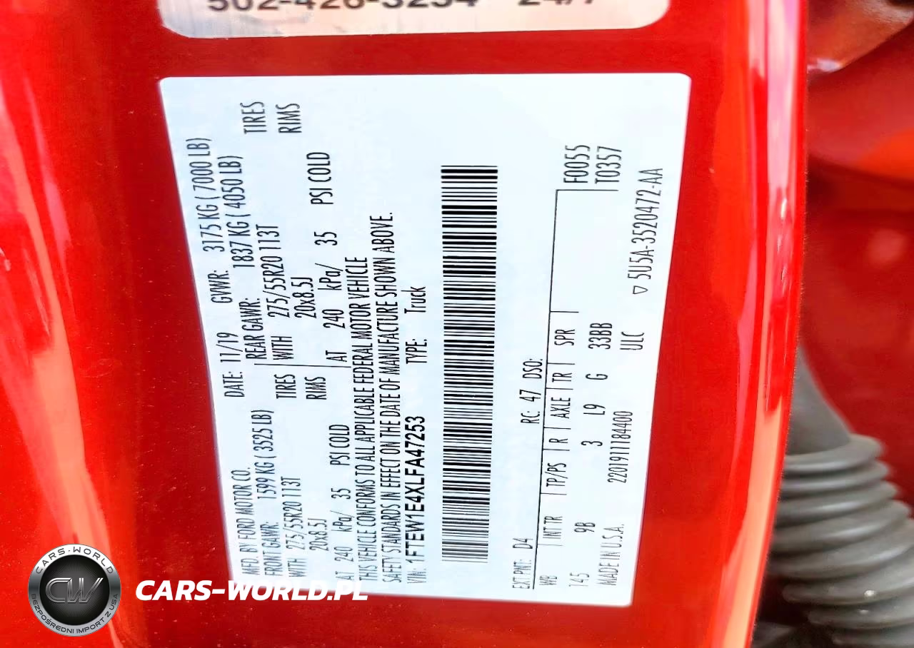 2020 Ford F150 Supercrew VIN:1FTEW1E4XLFA47253 - 12