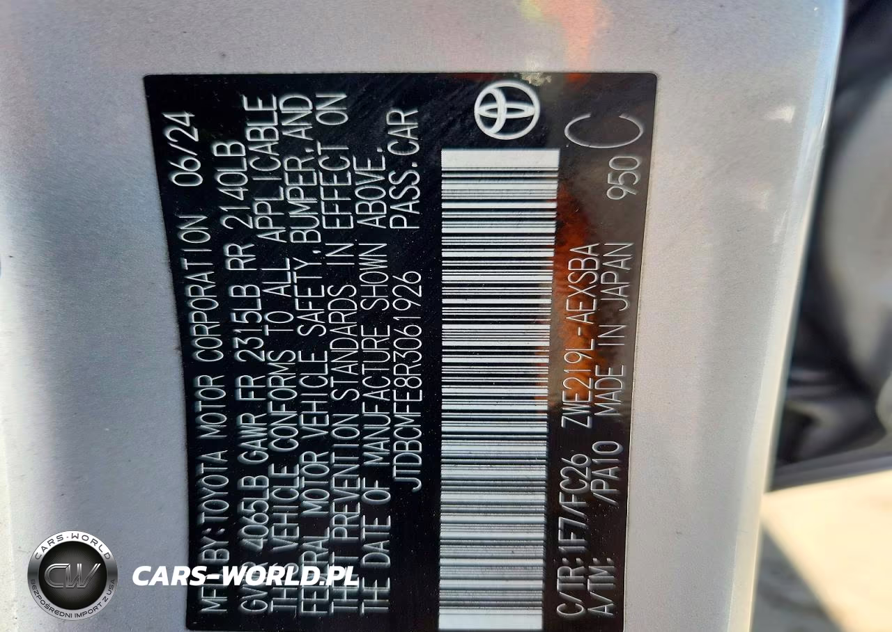 2024 Toyota Corolla Hybrid Se VIN:JTDBCMFE8R3061926 - 12
