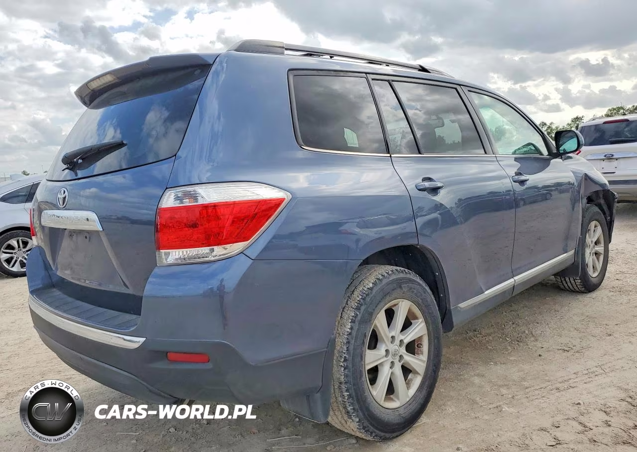 2012 Toyota Highlander Base VIN:5TDZK3EH1CS066737 - 3