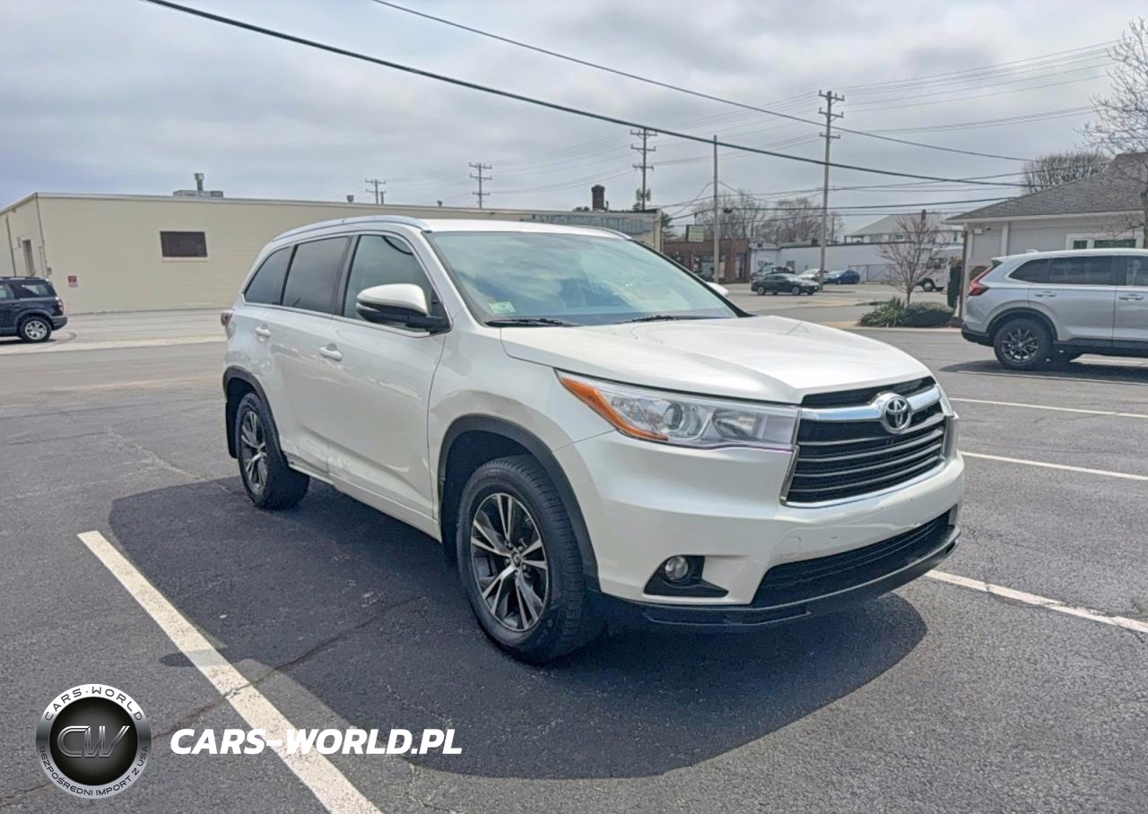2016 Toyota Highlander Xle