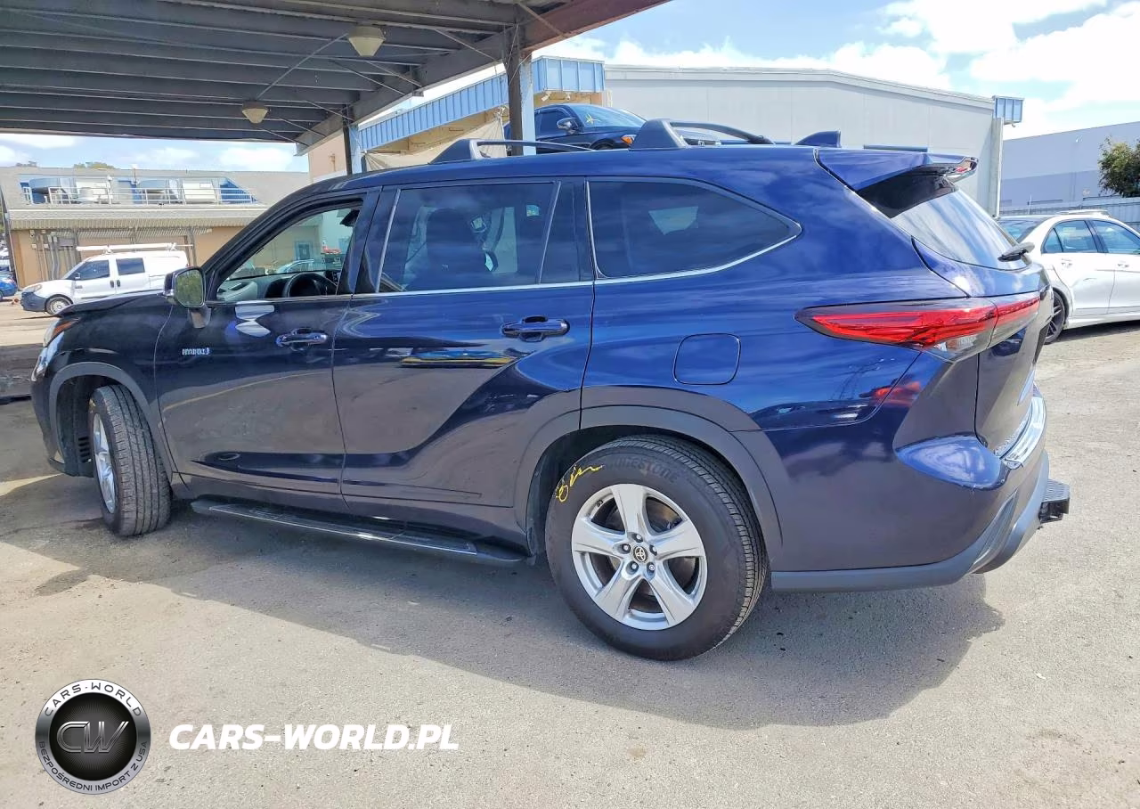 2020 Toyota Highlander Hybrid Le VIN:5TDZARAHXLS000845 - 2