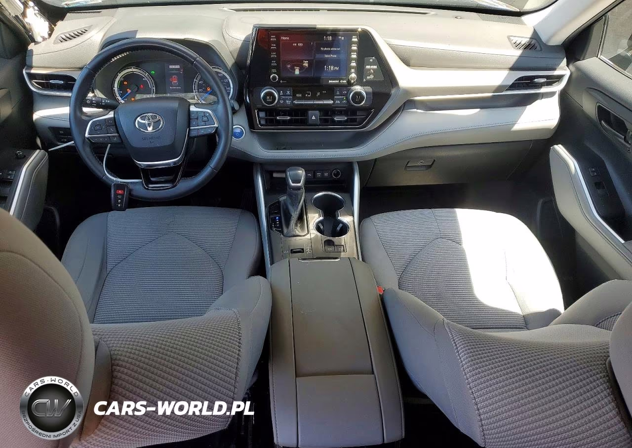 2020 Toyota Highlander Hybrid Le VIN:5TDZARAHXLS000845 - 8