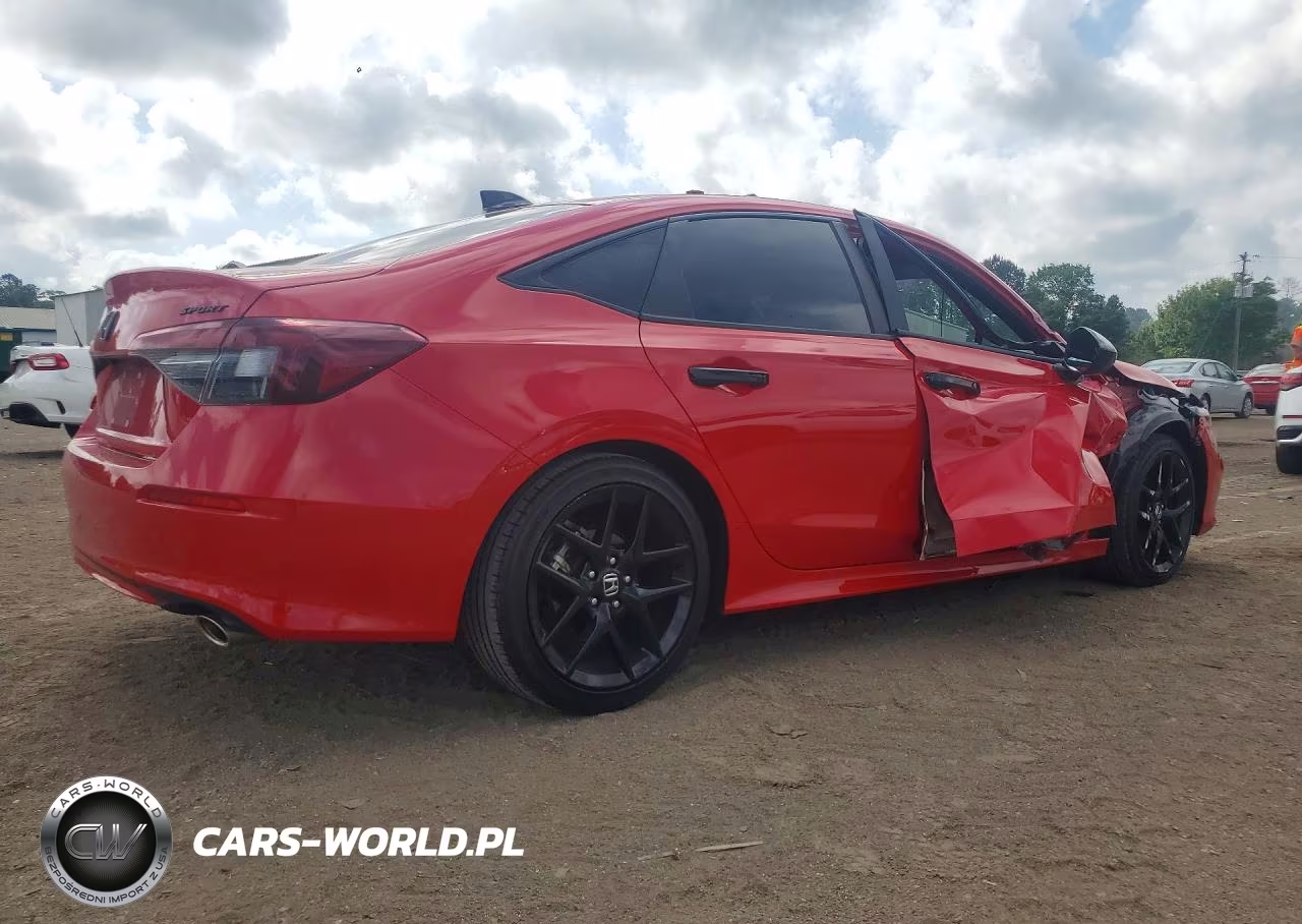 2025 Honda Civic Sport VIN:2HGFE2F57SH500313 - 3