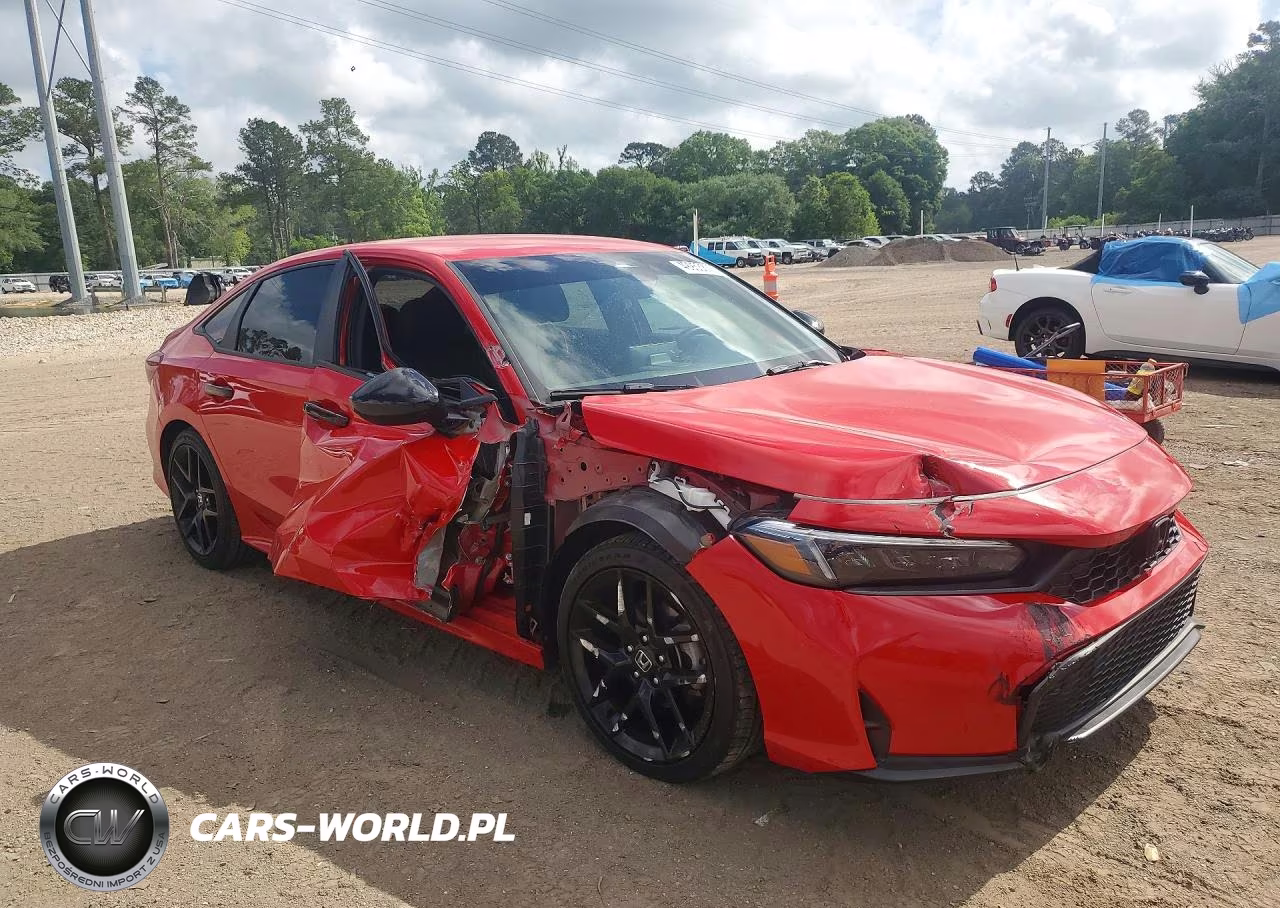 2025 Honda Civic Sport VIN:2HGFE2F57SH500313 - 4