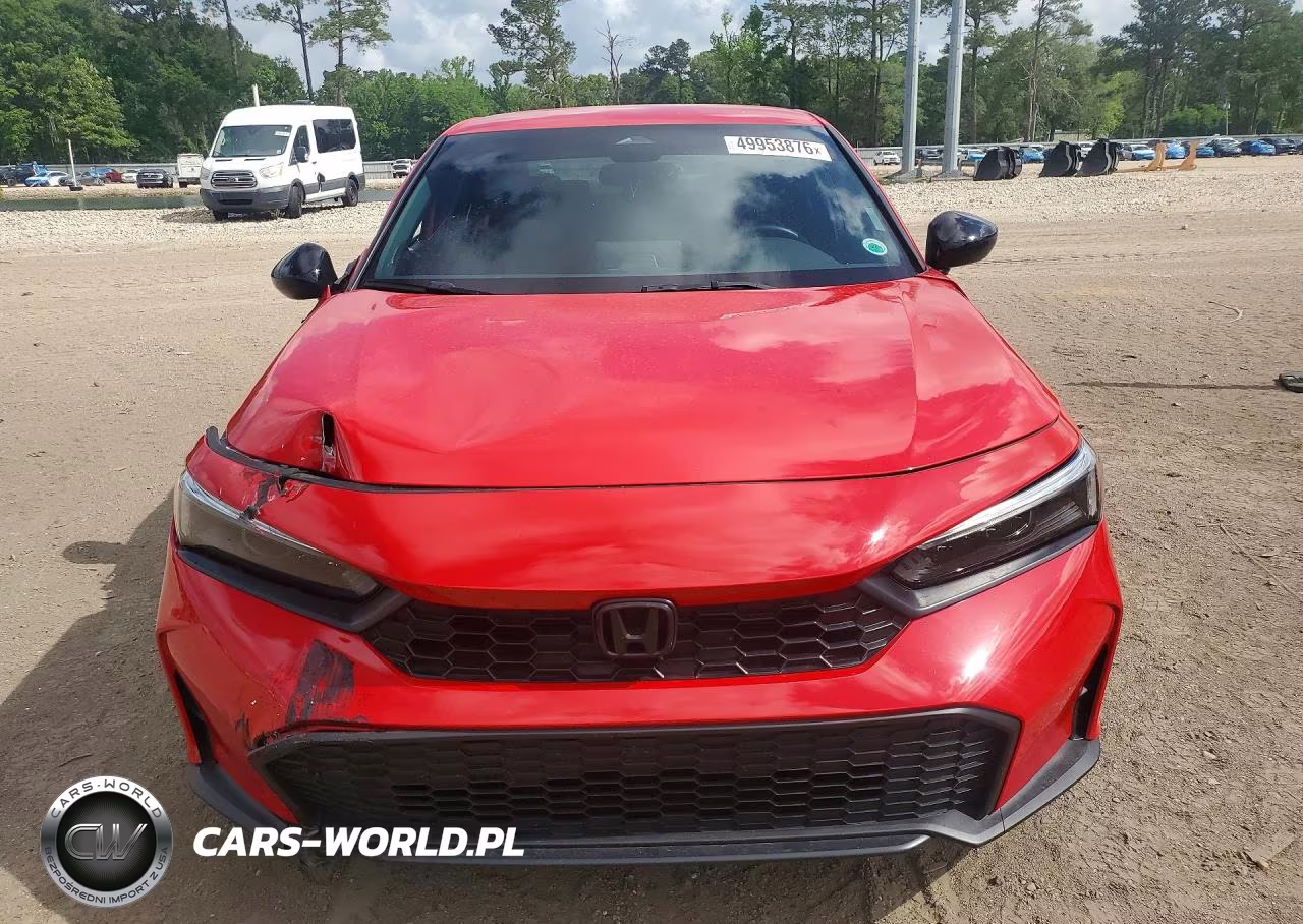 2025 Honda Civic Sport VIN:2HGFE2F57SH500313 - 5