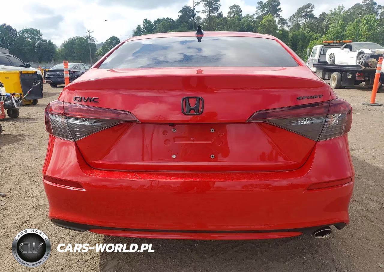 2025 Honda Civic Sport VIN:2HGFE2F57SH500313 - 6
