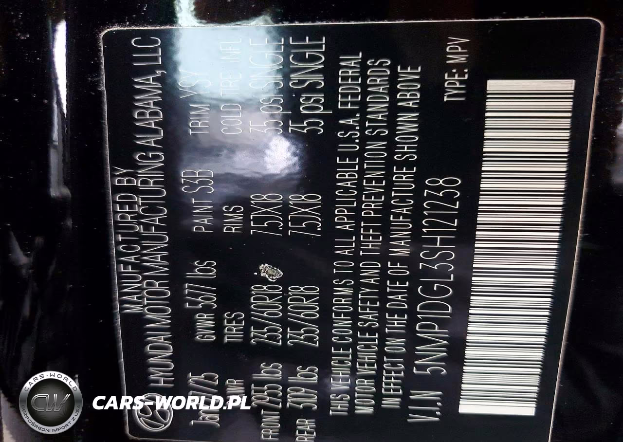 2025 Hyundai Santa Fe Se VIN:5NMP1DGL3SH121238 - 13