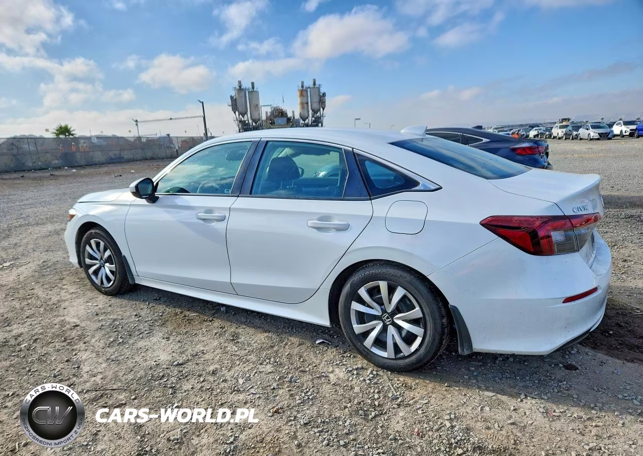 2025 Honda Civic Lx VIN:2HGFE2F24SH570924 - 2