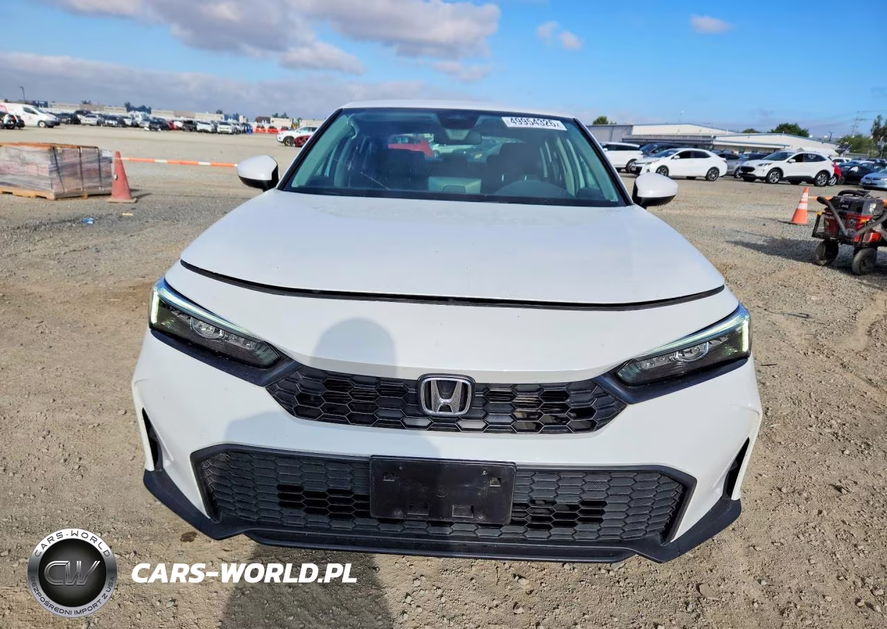 2025 Honda Civic Lx VIN:2HGFE2F24SH570924 - 5