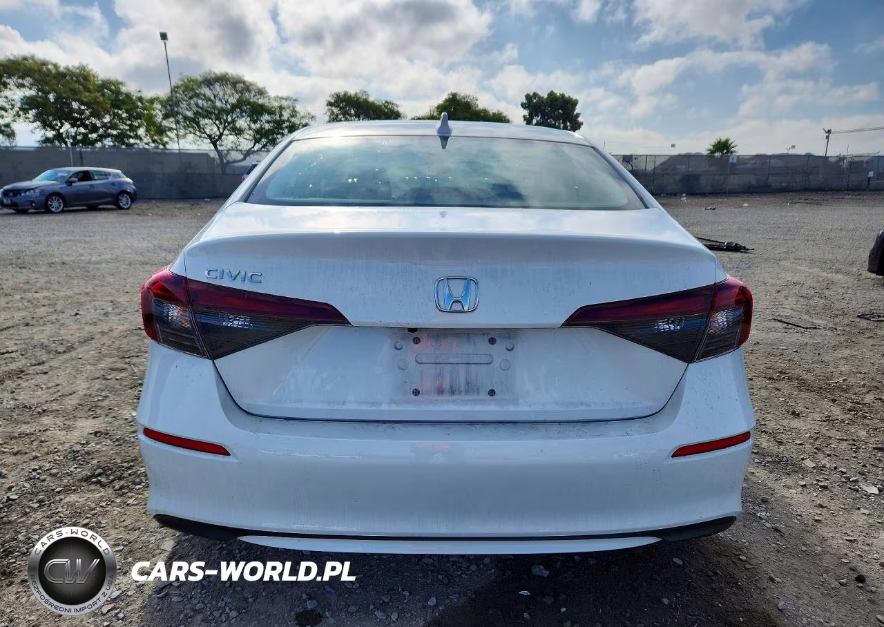 2025 Honda Civic Lx VIN:2HGFE2F24SH570924 - 6