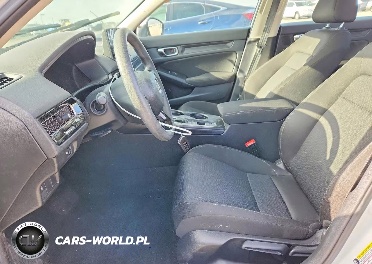 2025 Honda Civic Lx VIN:2HGFE2F24SH570924 - 7