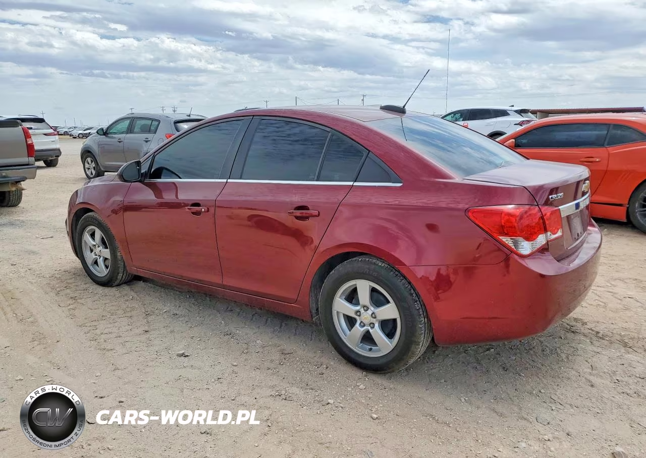 2015 Chevrolet Cruze Lt VIN:1G1PC5SB4F7168122 - 2