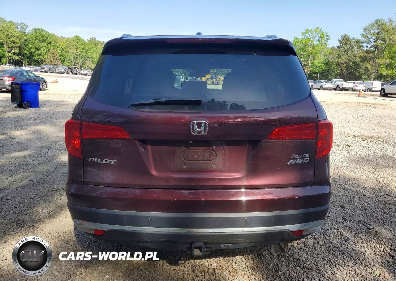2017 Honda Pilot Elite VIN:5FNYF6H06HB006911 - 6