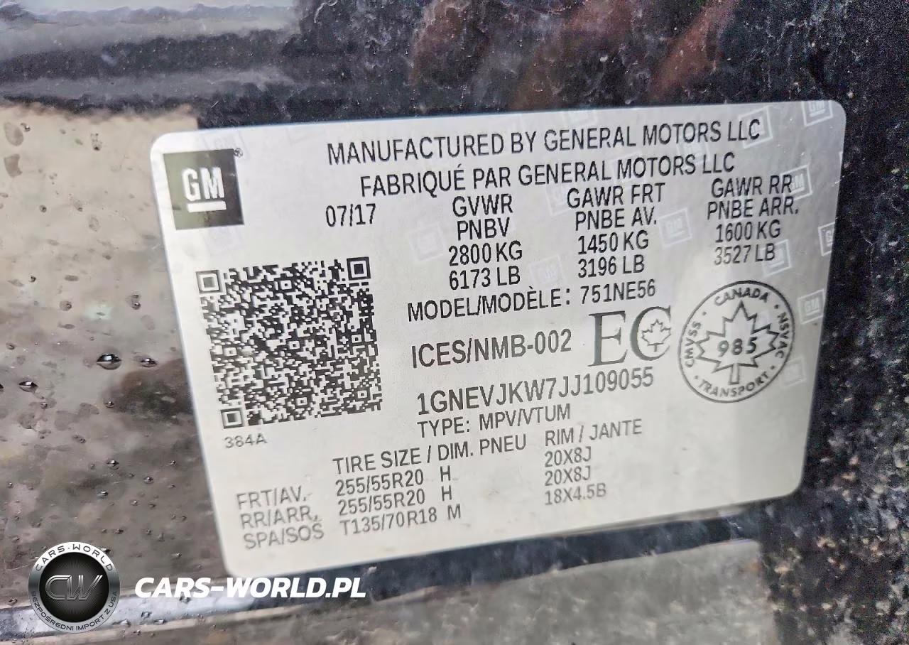 2018 Chevrolet Traverse Premier VIN:1GNEVJKW7JJ109055 - 13