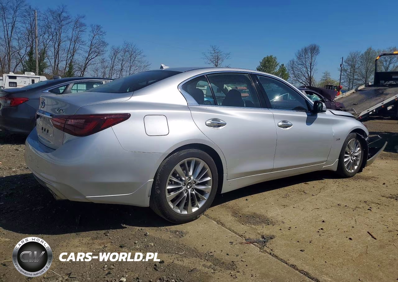 2019 Infiniti Q50 3.0T Luxe VIN:JN1EV7AR2KM558055 - 3