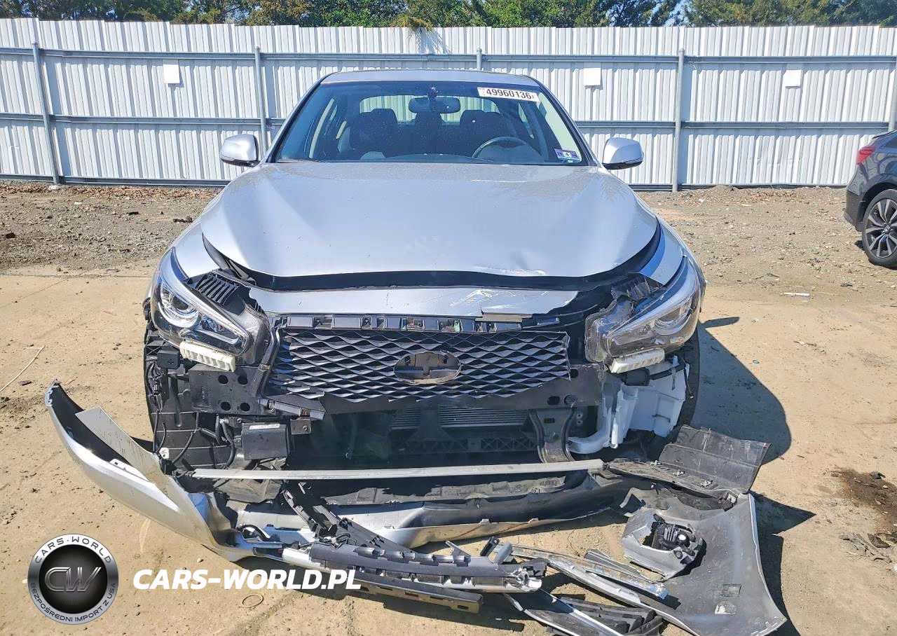 2019 Infiniti Q50 3.0T Luxe VIN:JN1EV7AR2KM558055 - 5