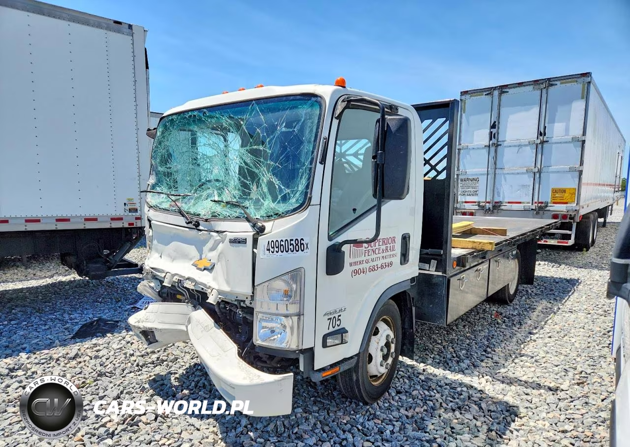 2021 Chevrolet 4500 Flatbed Truck VIN:54DCDW1D7MS208002 - 2